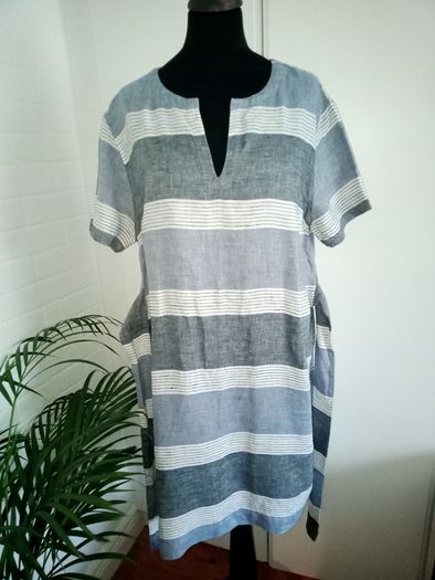 Linen dress Brand new Monsoon size 14 12