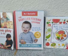 baby books - nutrition and play