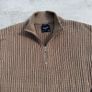 Abercrombie & Fitch Brown Oversized Quarter-Zip Sweater Image 3