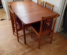 mcintosh t3 mid century  teak dining tom robertson