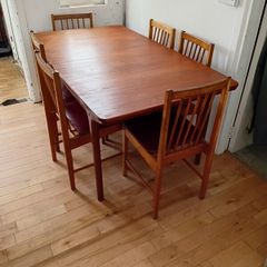 mcintosh t3 mid century  teak dining tom robertson