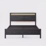 Metal Bed Frame Double Bed with Charging Station,Strong Image 2