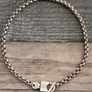 Padlock and Key Toggle Closure Chain Image 4