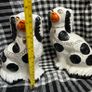 Pair of Vintage Staffordshire Dogs Image 7