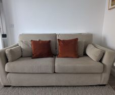 Oatmeal 3 seater Sofa