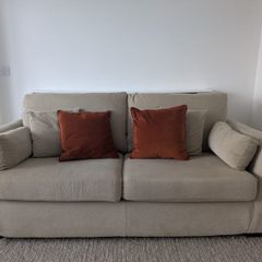 Oatmeal 3 seater Sofa