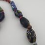 Vintage Venetian Style Floral & African Glass Beads Necklace Image 4
