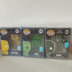 Funko Pop! Marvel Art Series  Infinity Saga & Black Panther (Set of 3)