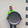 Large Round Fire Pit Bowl 80cm Free Delivery Image 3