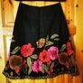 Vintage Carole Little Skirt Boho Festival Feminine Size 10 Image 3