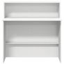Reception Desk White 100x50x103.5 cm Image 5