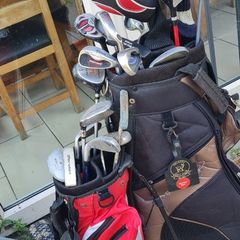 2 Junior Golf Sets Complete Starter Packages Wilson Cobra & Ping