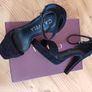 Carvela Black Suede Platform Sandals Image 3