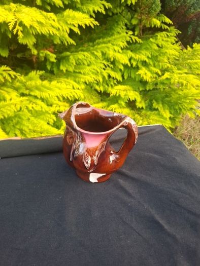 Old vallauris pottery pitcher postage possible