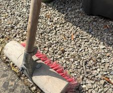 Large heavy duty yard brush