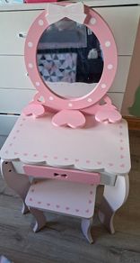 Toy Vanity table and stool