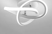 LED Ceiling Lights, 22W Creative Flower Shape Ceiling Light, Balcony Aisle Ceiling Lamp, Home Corridor Porch Ceiling Lights Cloakroom Lamp, Cool White 6500K Ceiling Chandelier