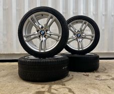 Genuine BMW 400M 18" Alloy Wheels - Winter Tyres
