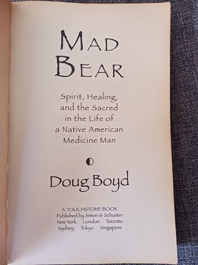 Mad Bear/ Douglas Boyde/ 1994/ Simon & Schuster