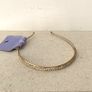Claire's Gold Diamante Headband NEW Image 2