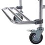 Personal Mobility Assist Commode Shower Transport Medical Rolling Chair Over The Toilet Image 4