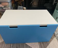 Free ikea blanket toy box