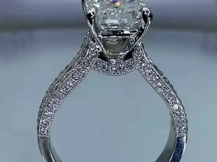 Sterling Silver Solitaire Ring