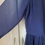 dress little mistress French navy dress size 10 Image 4