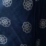 Max Vintage 100% Pure Silk Navy Blue Medallion Dress Size 14 Image 7
