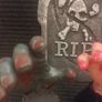 Halloween decorations Tombstone zombie hands battery operated Image 10