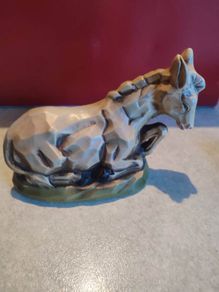 Vintage Burro Mule Donkey Nativity Replacement or Your Private Collection Japan Large