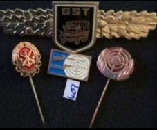 East German, Ddr, Medal /badge, Military Medal, Nva, Stasi ,,,(409)
