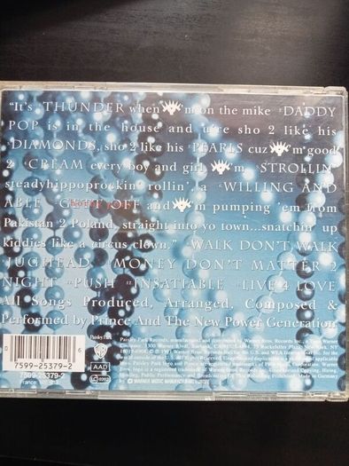 Prince - Diamonds and Pearls CD