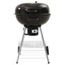 Kettle Charcoal BBQ Grill 73x58x96 cm Steel Image 3