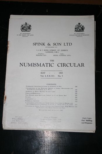 Spink & Son  -  Numismatic Circular