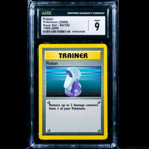 Potion 94/102 1999-2000 CGC 9 Mint Graded Common WOTC Base Set 1999 Pokemon Card Vintage 4th Print
