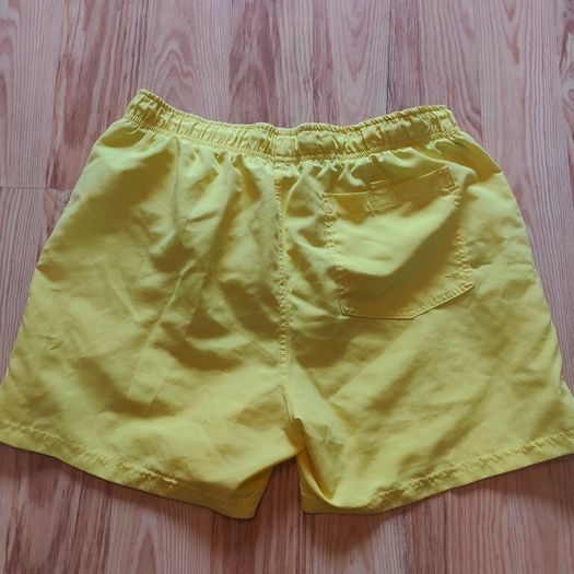 Men Yellow Swim Shorts size M