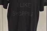 top  bnwt Georgia &amp; John premium brand logo top with ruffled shoulders size medium
