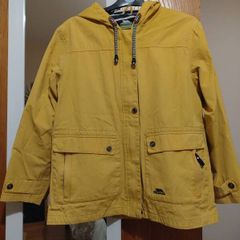 Trespass yellow rainjacket womens size 14
