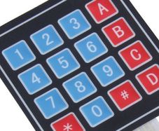 4x4 16 Key Membrane Switch Keypad for Arduino