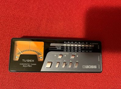 Boss TU-12EX Chromatic Tuner as new condition.