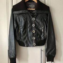 River Island leather jacket , uk 12