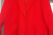 Red Ladies Coat