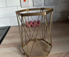 Gold finish utesil holder new