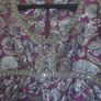 Vintage handmade metallic brocade dress (free post) Image 2