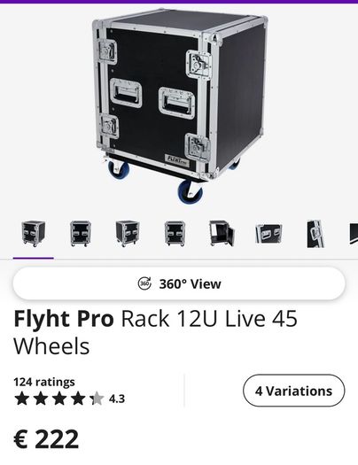 12 U Flyht Pro Rack
