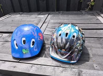 kid bike helmets avengers pjmasks