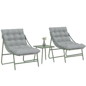 3 Piece Garden Lounge Set