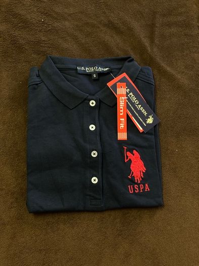 US Polo Assn Slim Fit Polo Shirt for Women