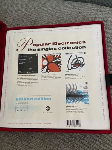 Philips Popular Electronics 7" vinyl box set